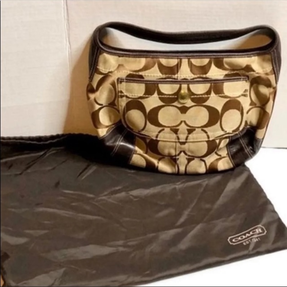 Authentic Coach Hobo purse
Monogram Signature C